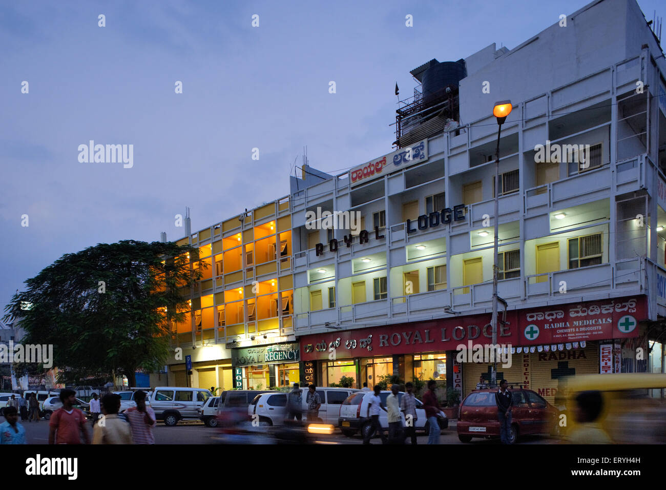 Royal Lodge hotel , Bangalore , Bengaluru , Karnataka , India , Asia Stock Photo