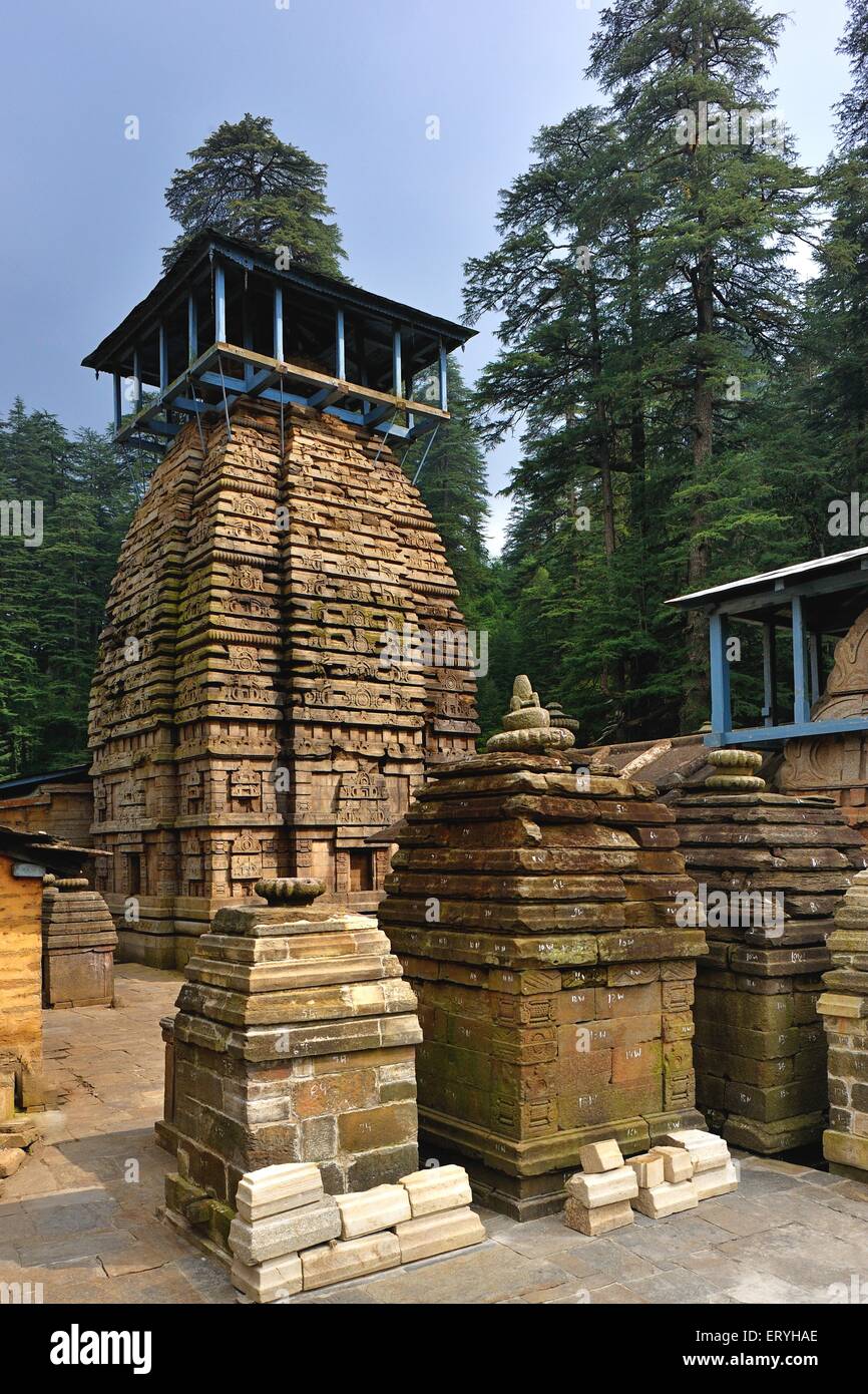 Jageshwar Temple , Jageshwar , Almora , Uttaranchal , Uttarakhand , India , Asia Stock Photo