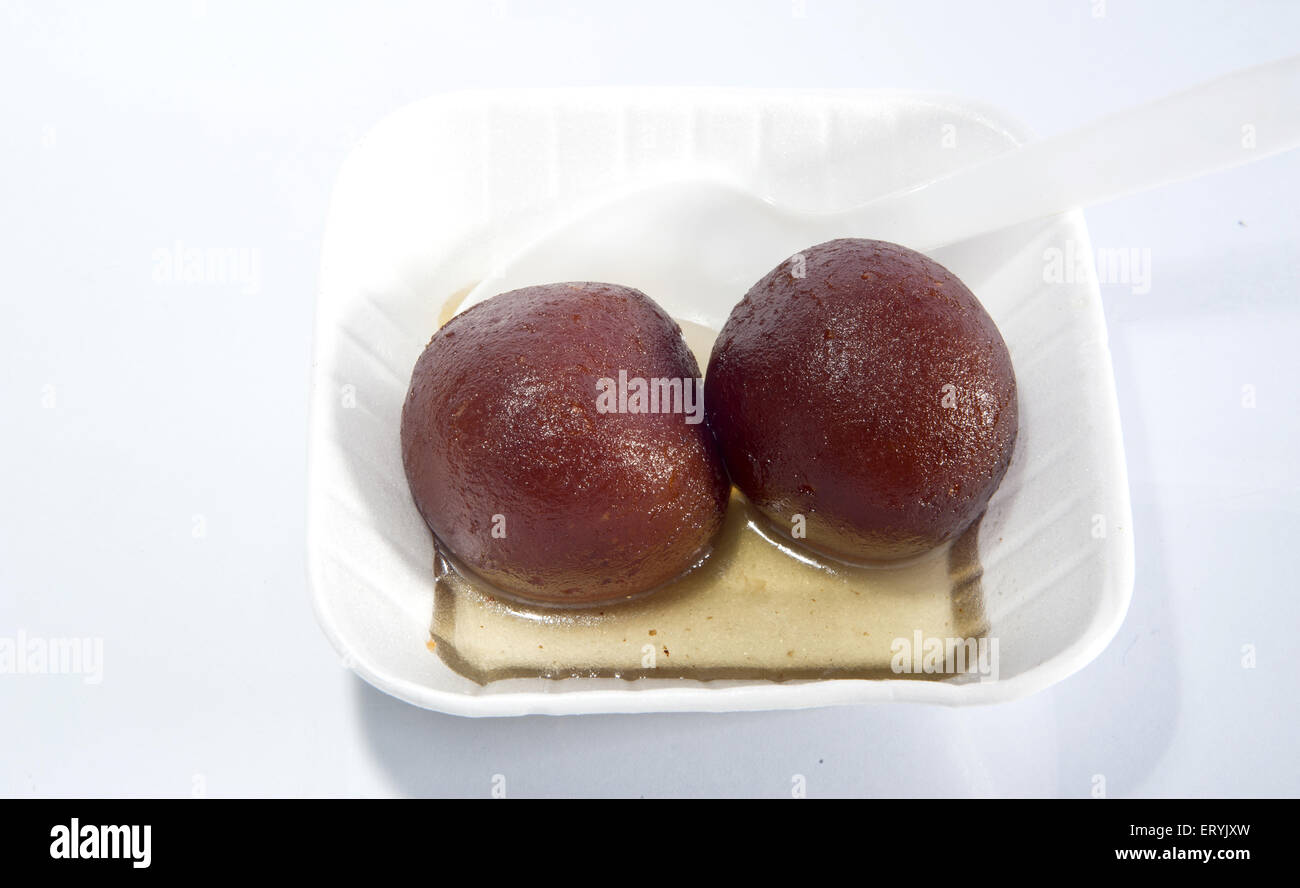 Gulab Jamun India Stock Photo