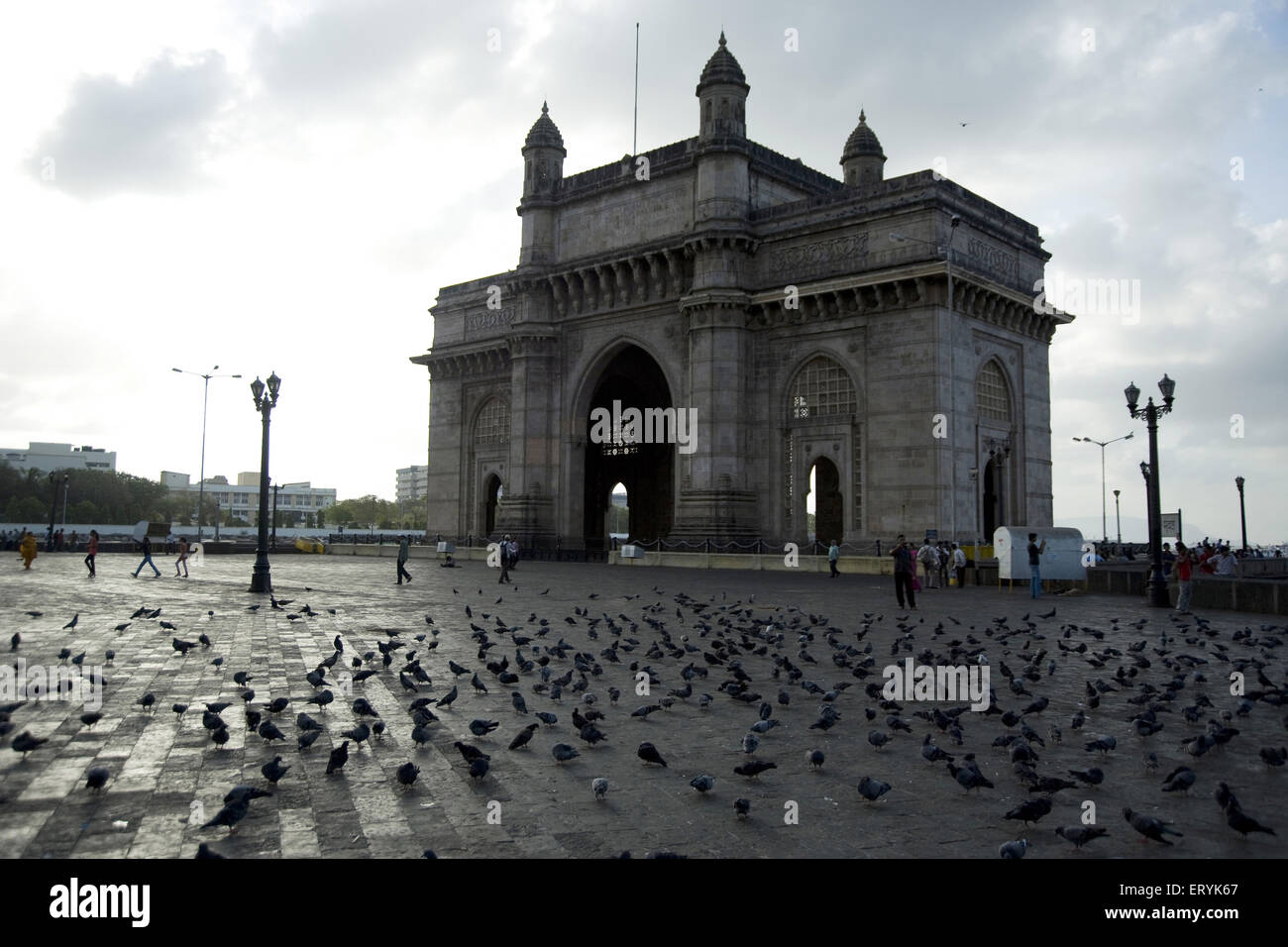 gateway of india in mumbai at maharashtra India Stock Photo