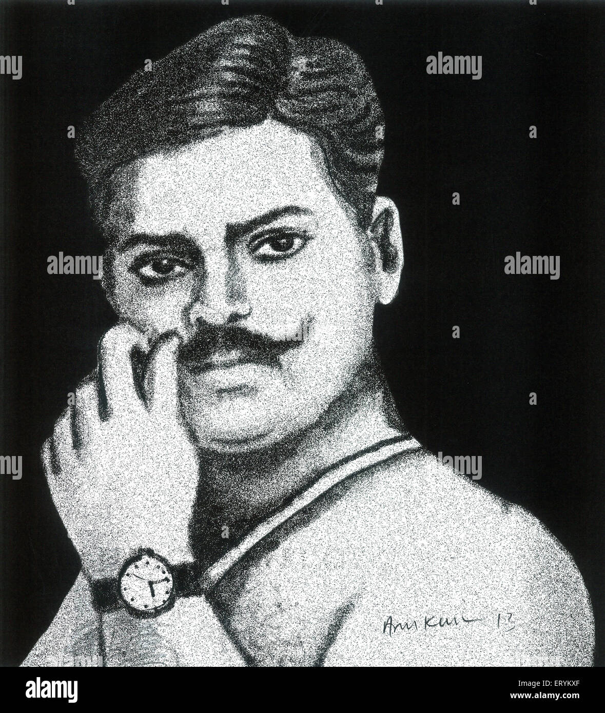 Chandra shekhar azad drawing / independence day drawing #chandrashekharazad  #independenceday | Independence day drawing, Drawings, Drawing sketches