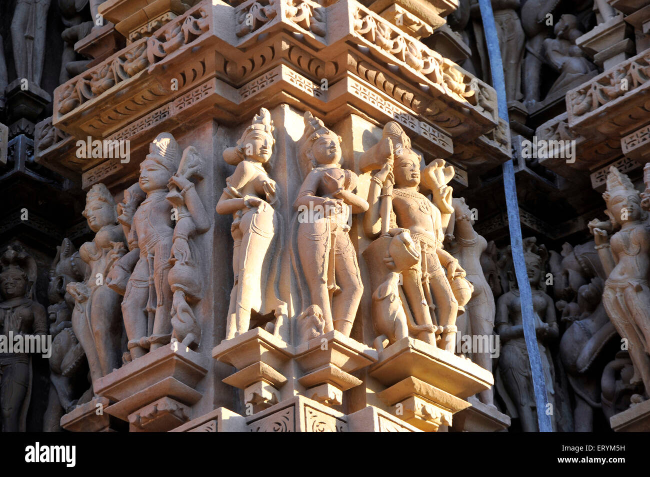 Khajuraho temple sculptures hires stock photography and images Alamy