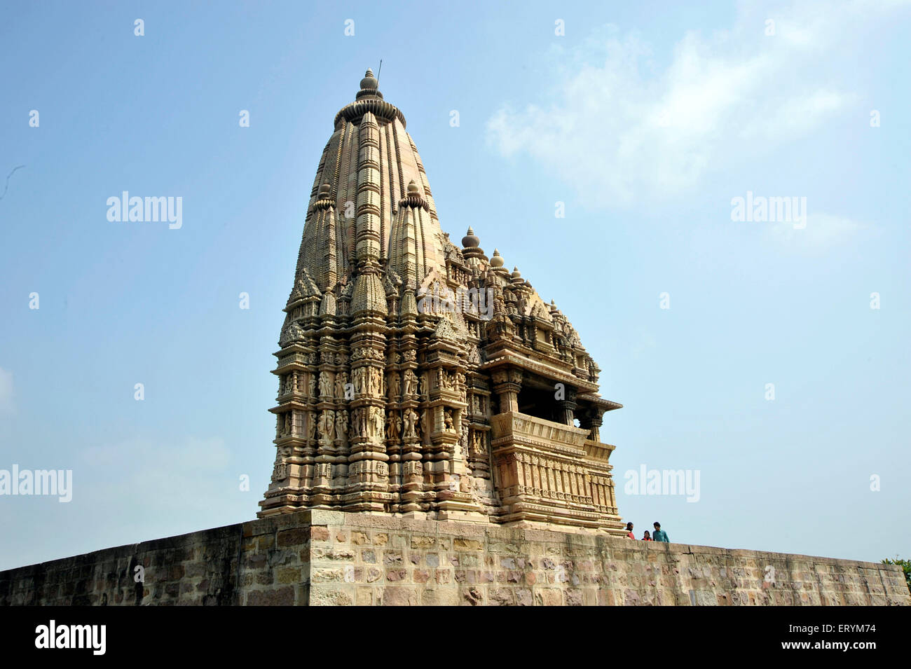 Javari temple Khajuraho  Madhya Pradesh India Asia Stock Photo