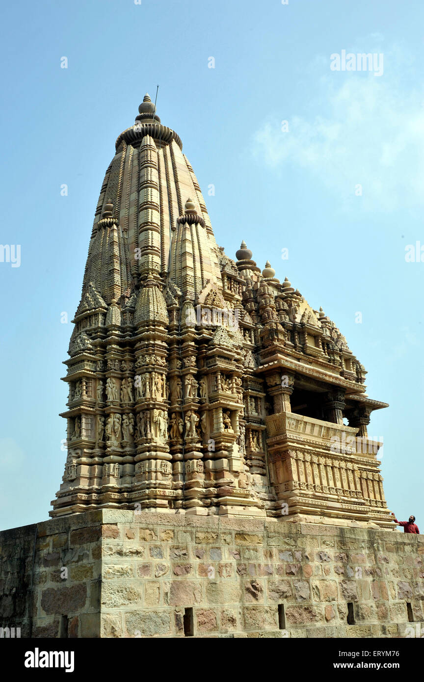 Javari Temple Khajuraho Madhya Pradesh India Asia Stock Photo
