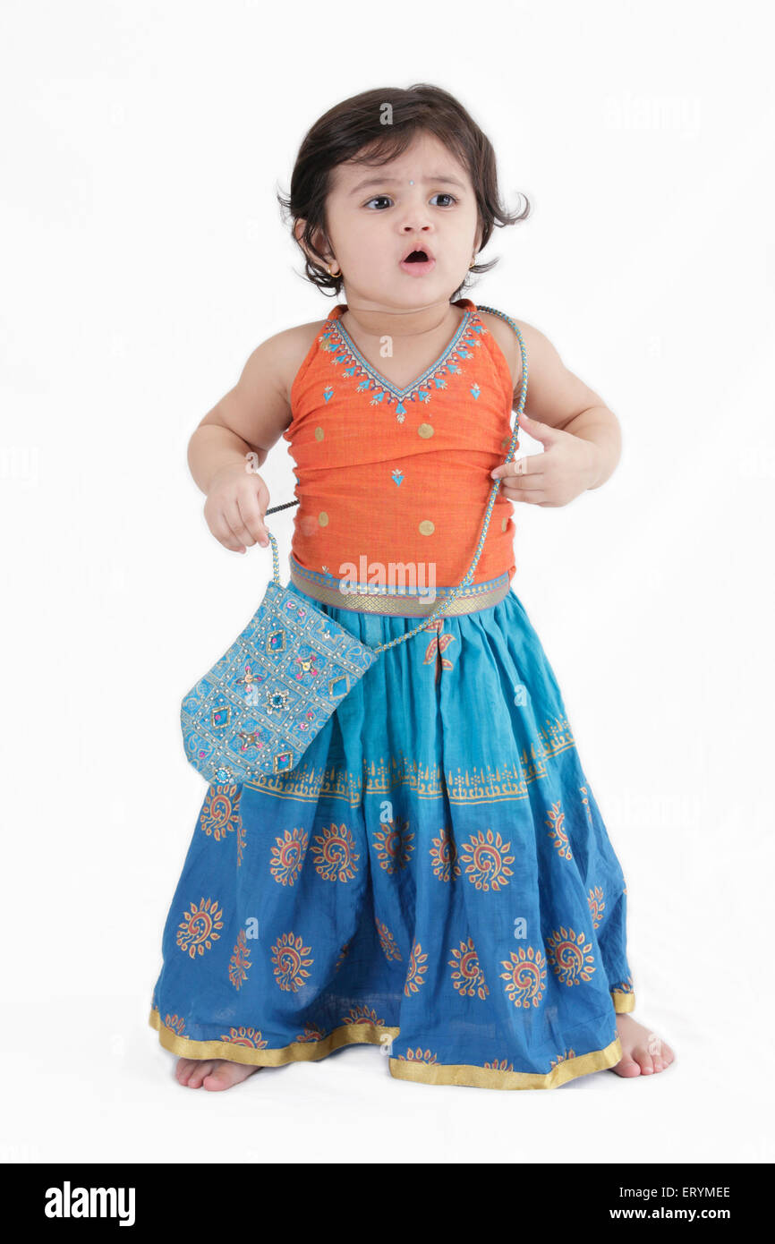 ghagra choli little girl