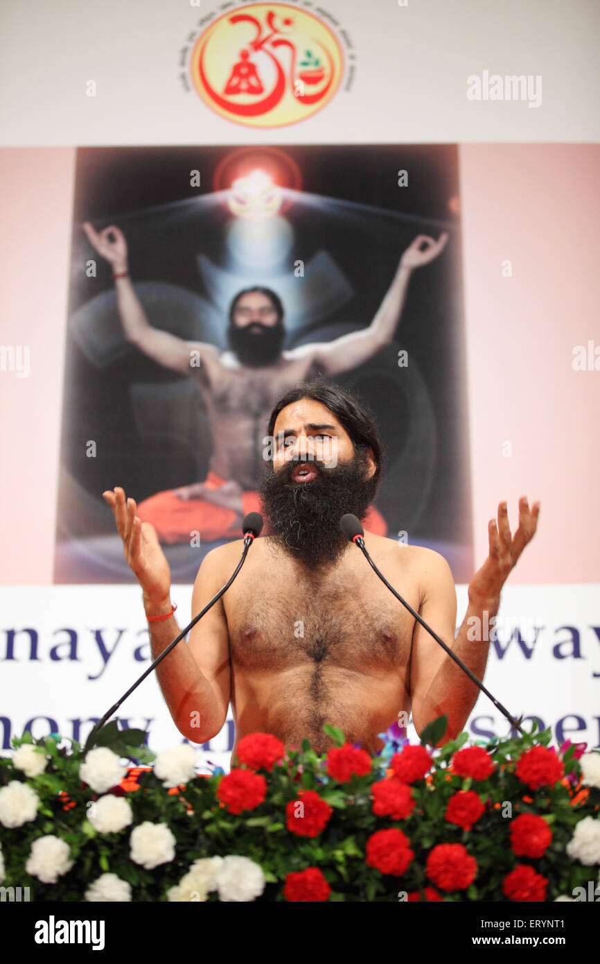 Baba Ramdev Swami Ramdev Ram Kisan Yadav Indian Yoga Guru 