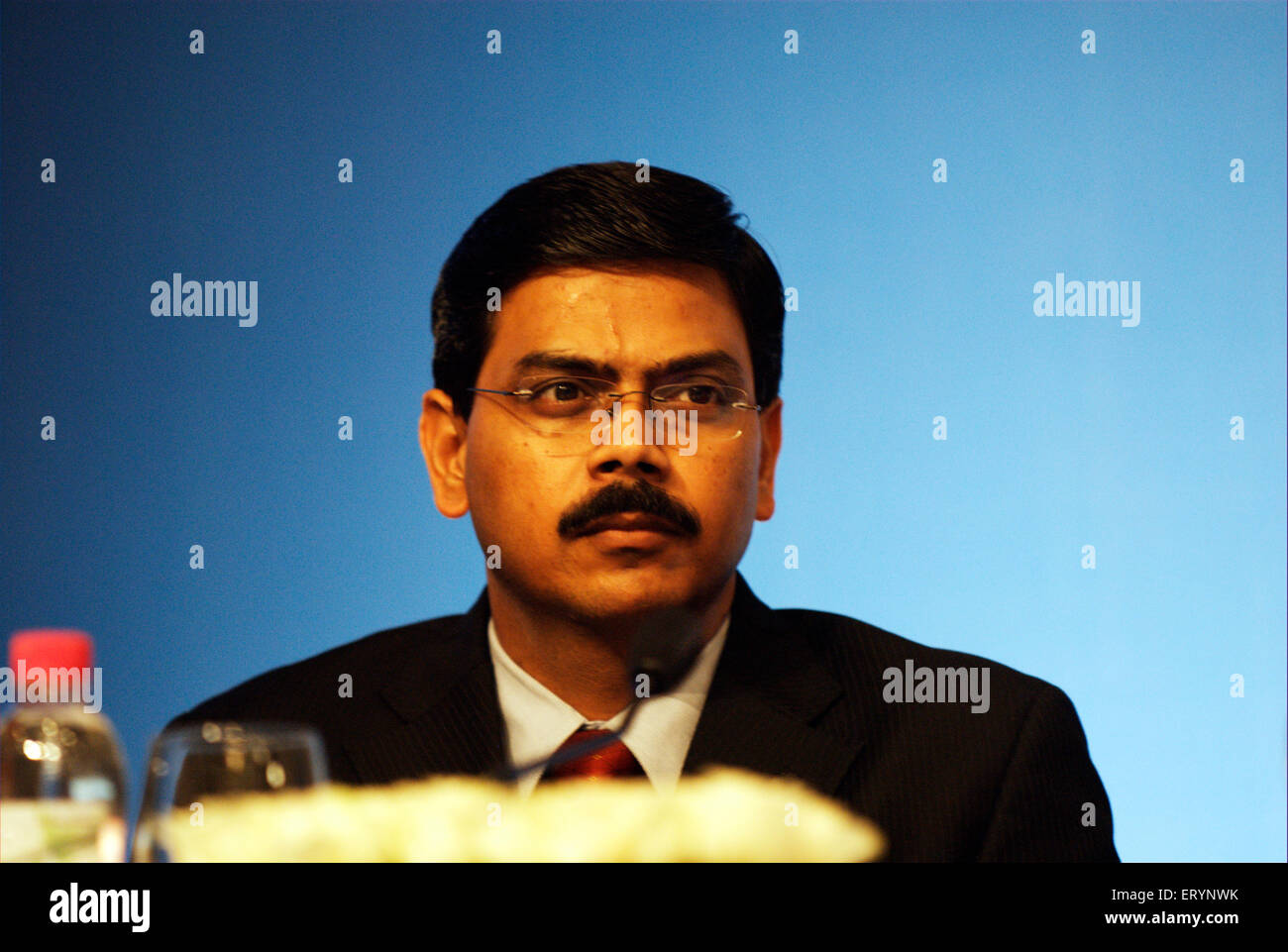 Girish Wagh , Head , Tata Nano Project , Tata Motors , Tata Nano car launch , Bombay , Mumbai , Maharashtra , India , Asia Stock Photo