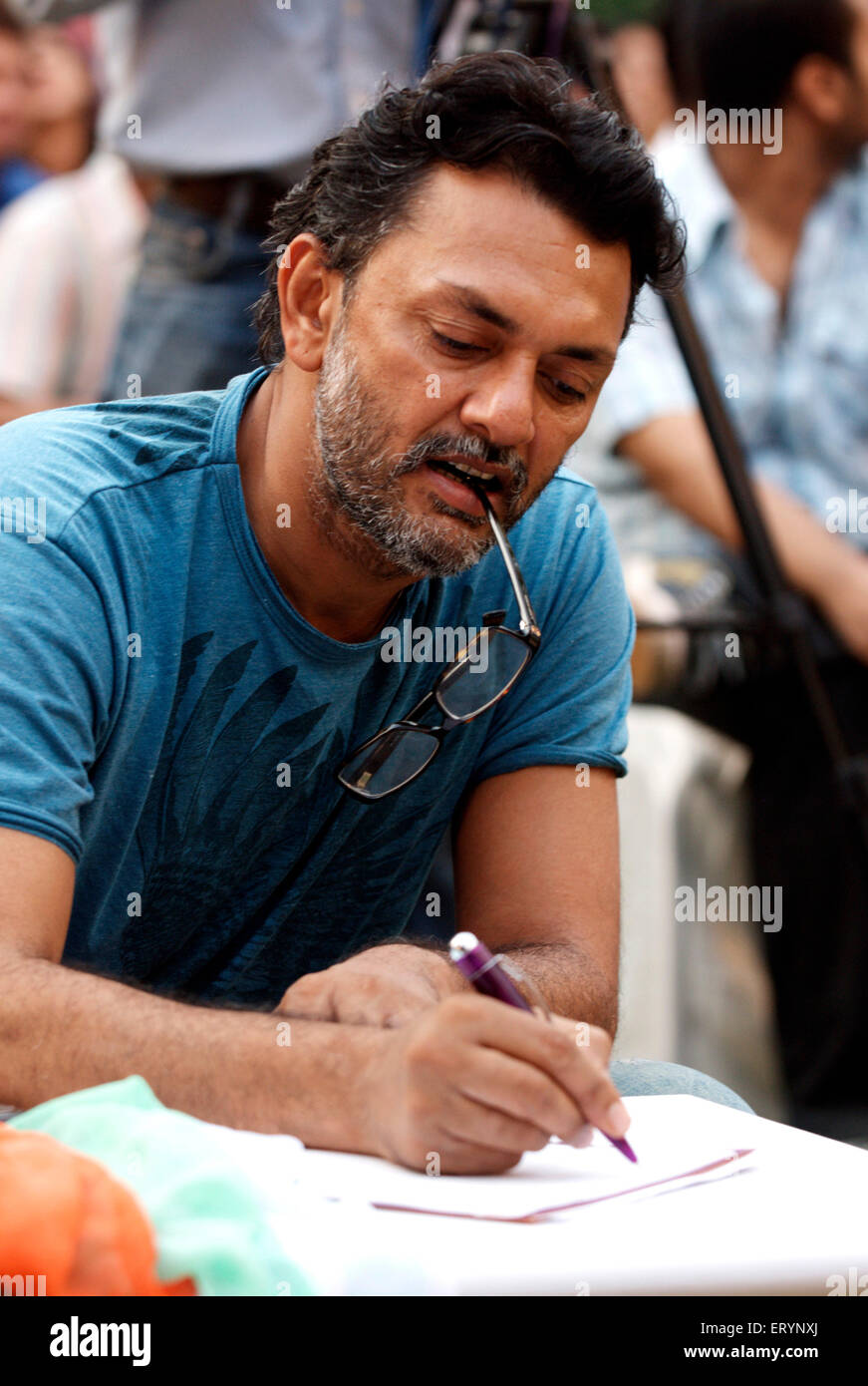Rakesh Omprakash Mehra , Indian filmmaker director and screenwriter , Bombay , Mumbai , Maharashtra , India , Asia Stock Photo