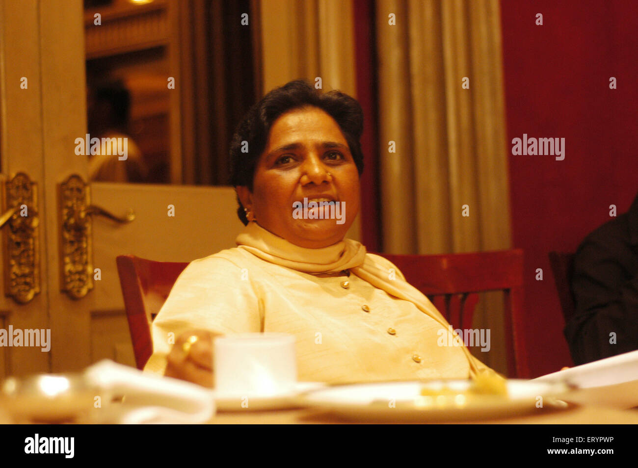 Mayawati , Indian politician , President , Bahujan Samaj Party , BSP , Chief Minister of Uttar Pradesh , India , Asia Stock Photo