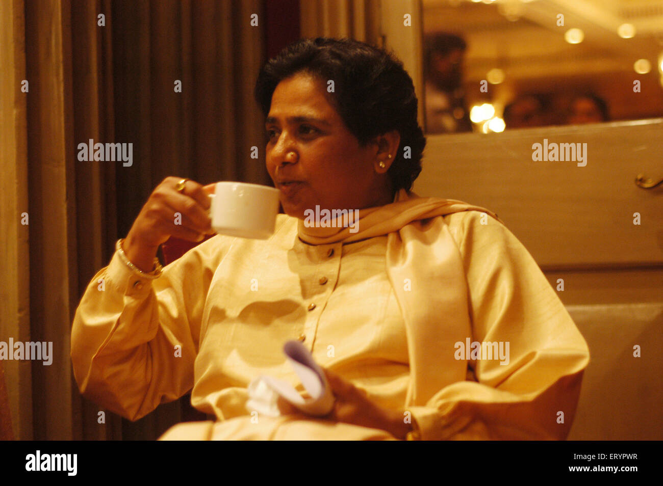 Mayawati , Indian politician , President , Bahujan Samaj Party , BSP , Chief Minister of Uttar Pradesh , India , Asia Stock Photo