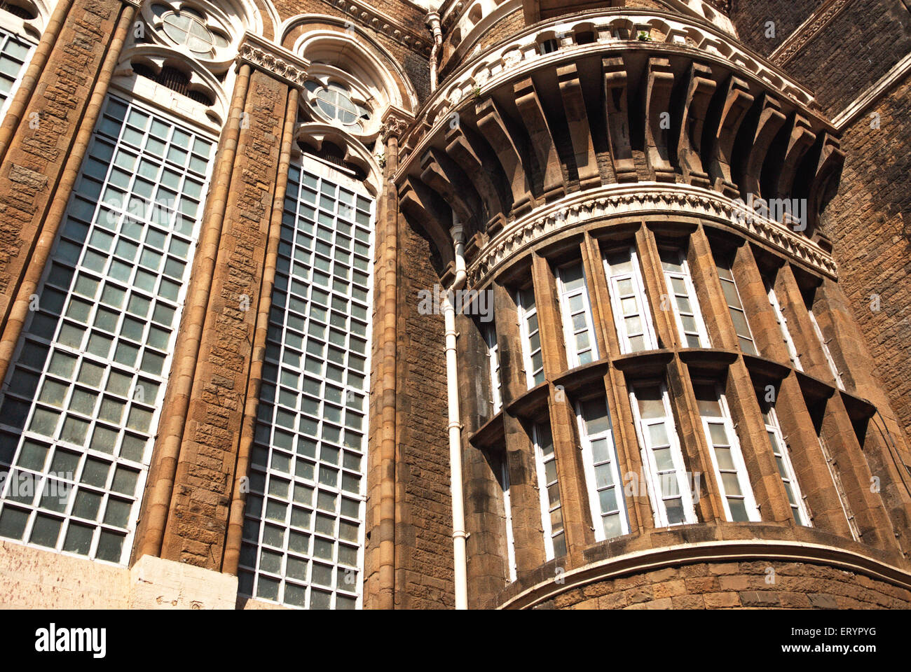 Old heritage architecture , esplanade court , Bombay , Mumbai  ; Maharashtra  ; India , asia Stock Photo