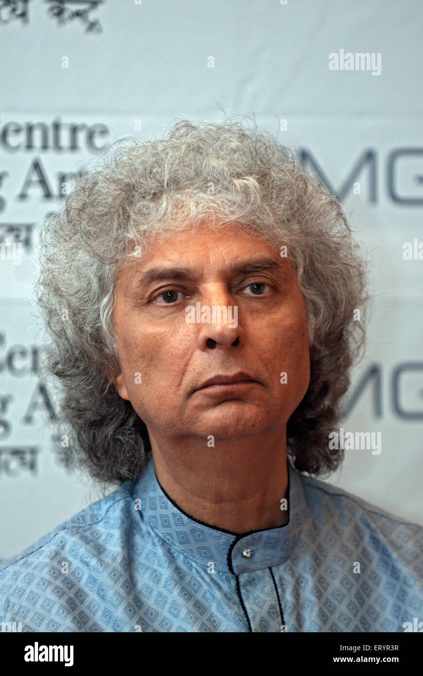 Pandit Shivkumar Sharma , Indian music composer and santoor player , India , Asia Stock Photo