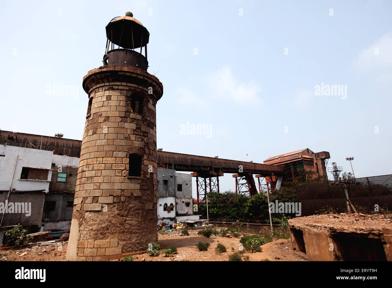 old lighthouse , port trust ; Visakhapatnam , Vishakhapatnam ; Andhra Pradesh ; India , asia Stock Photo