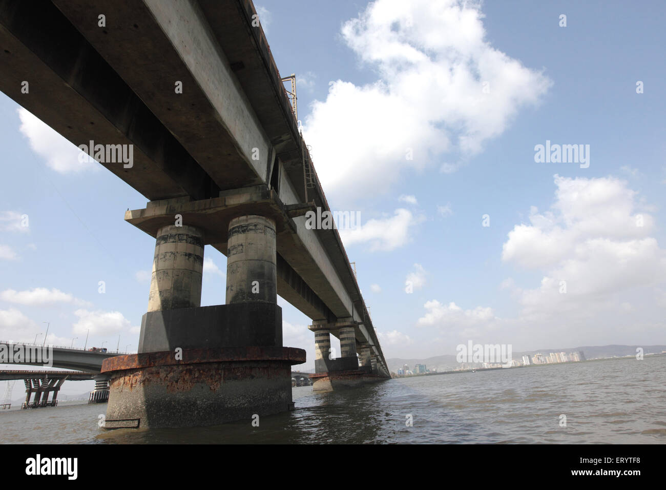 Vashi Truss Bridge , Thane Creek Bridge , Mankhurd , Vashi , New Bombay ...