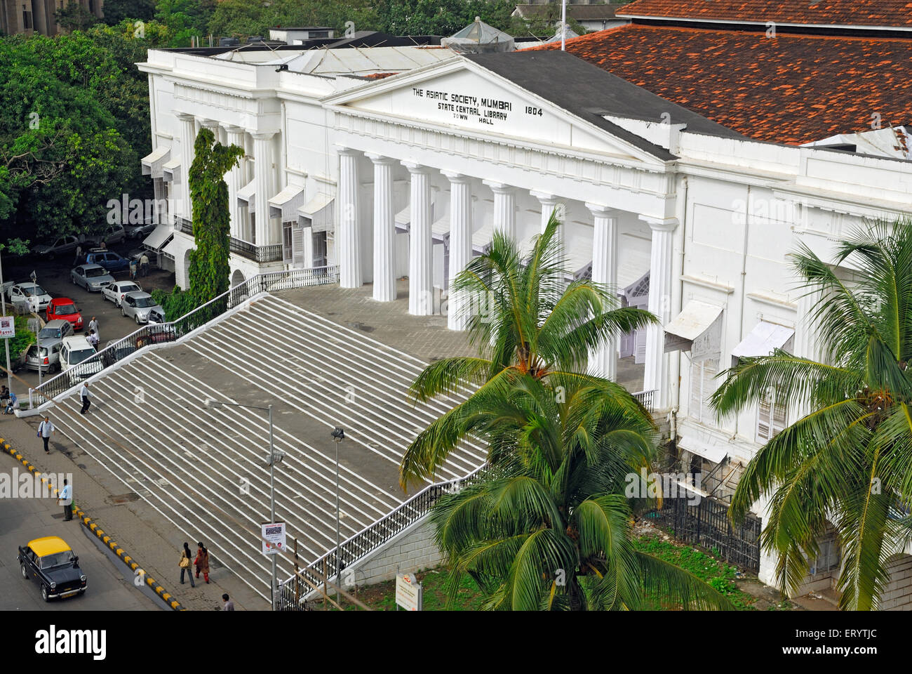 Town hall asiatic library Bombay Mumbai ; Maharashtra ; India Stock
