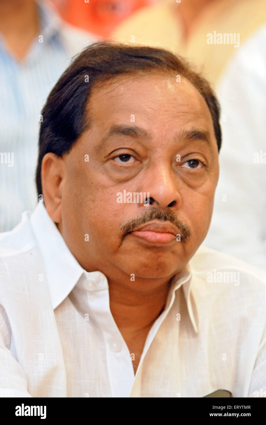 Narayan Rane , Member of Rajya Sabha , Narayan Tatu Rane , Indian politician , Bombay , Mumbai ,  Maharashtra , India , Asia Stock Photo