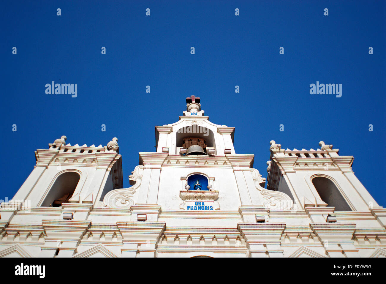 Church of Ora Pronobis ; Panaji ; Panijm ; Goa ; India Stock Photo - Alamy