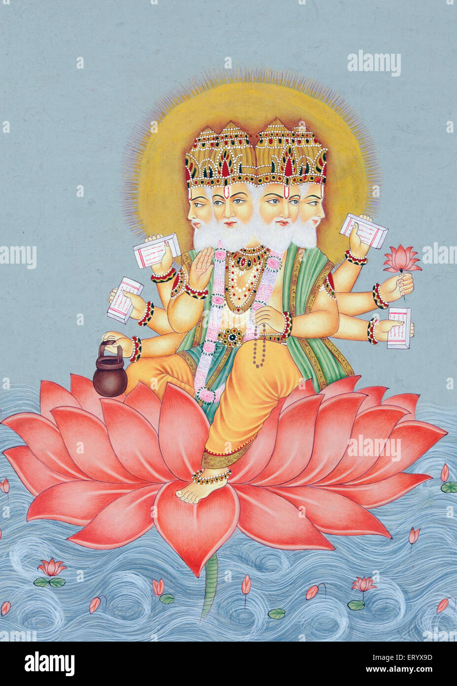Brahma god hi-res stock photography and images - Alamy