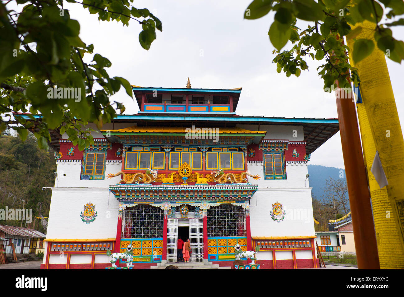 Phodang buddhist monastery, Phodong, Gangtok, Sikkim, India, Asia Stock Photo