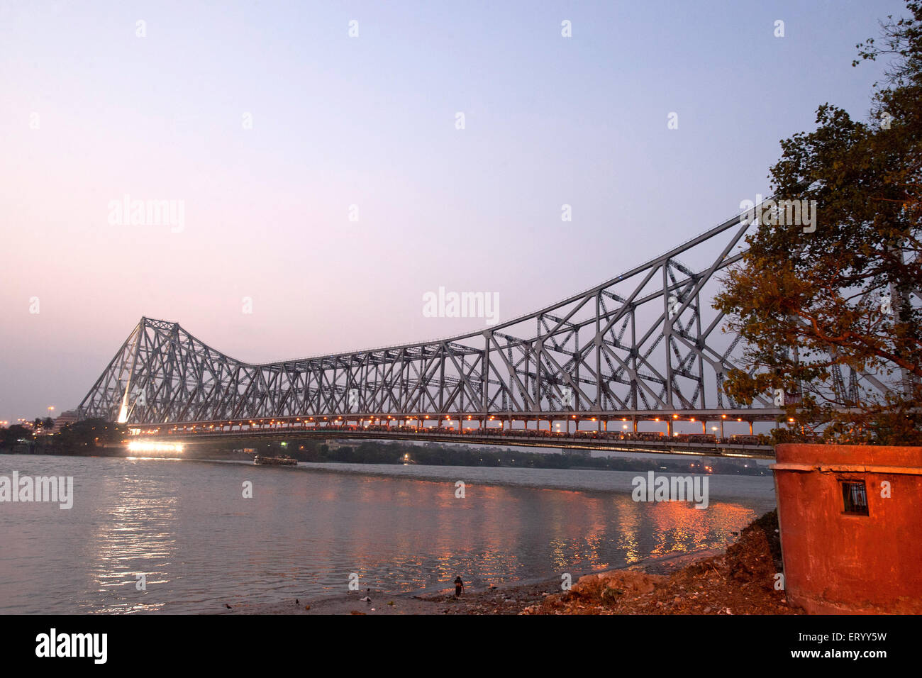 Howrah bridge at kolkata ; Calcutta ; India Stock Photo 83592597 Alamy