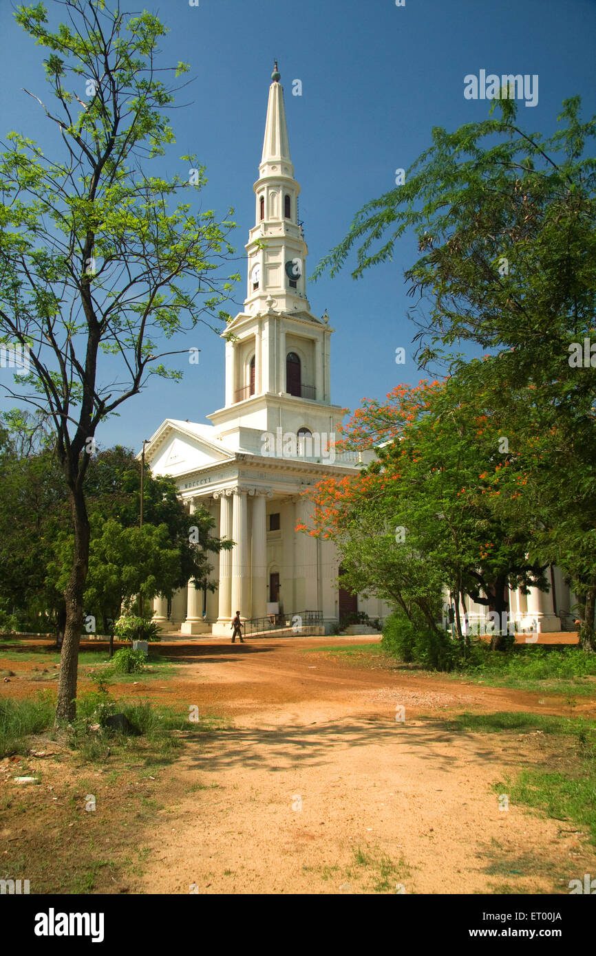 Saint Andrew's Church at Madras Chennai ; Tamil Nadu ; India Stock Photo