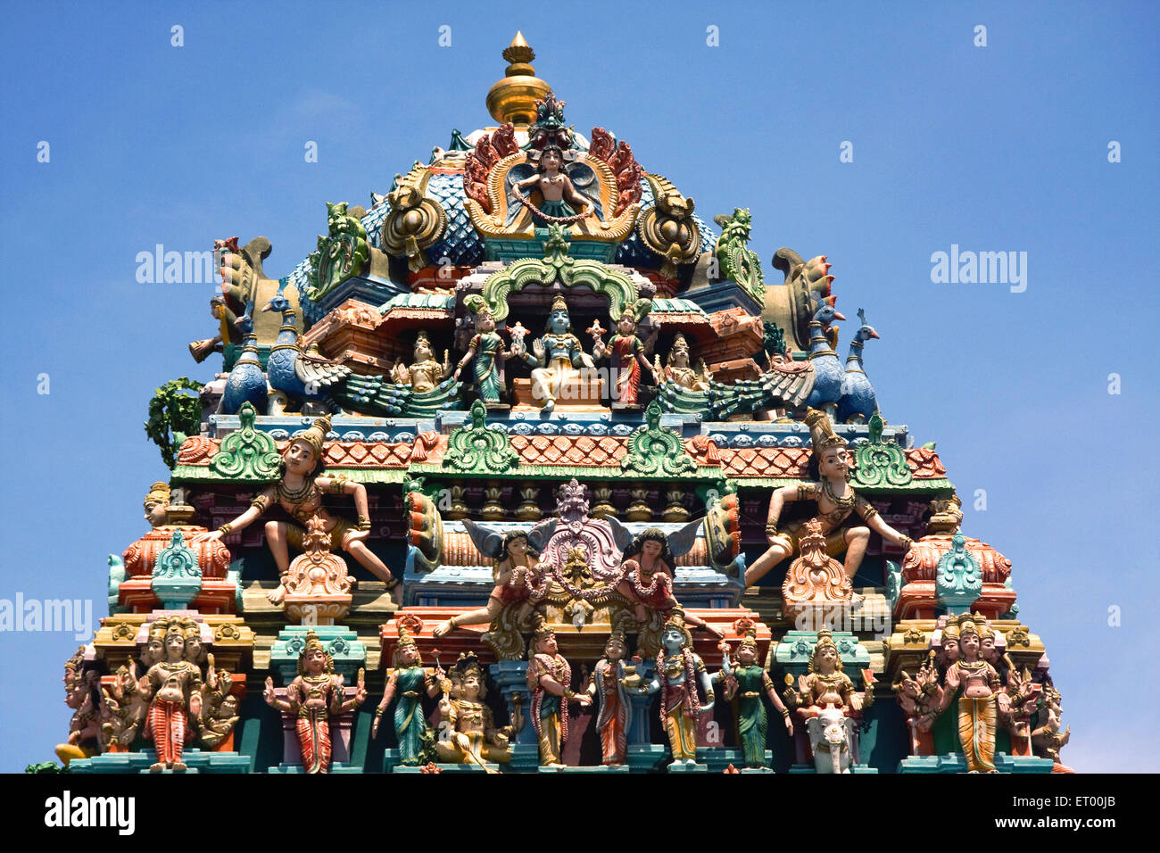 kapaleeswarar temple ; Mylapore ; Madras Chennai ; Tamil Nadu ; India