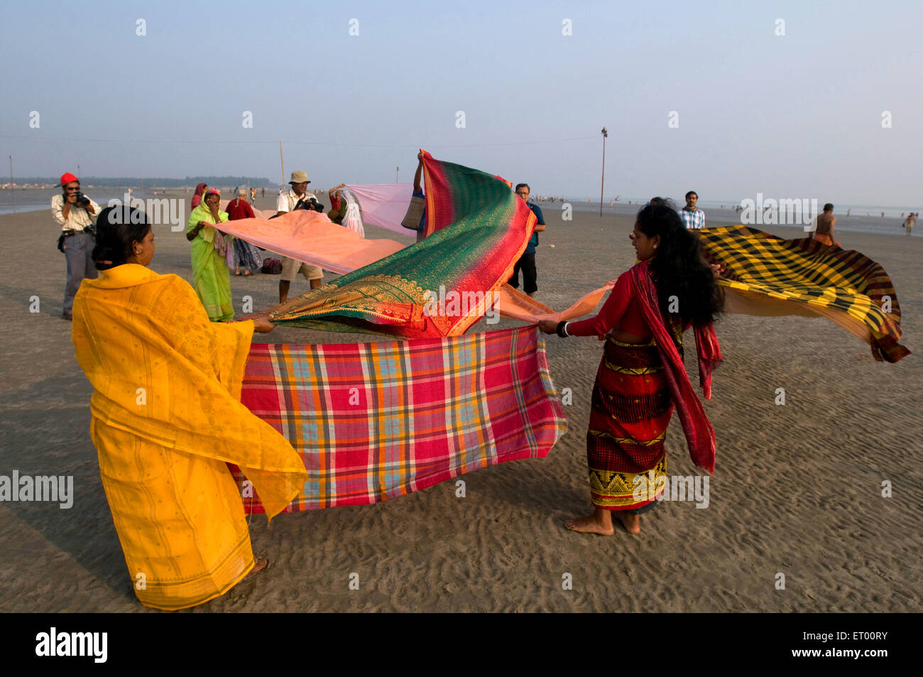 Gangasagar mela , ganga sagar fair , Makarsankranti Mela , makar sankranti fair , Ganga Snan , sagar island , sagar , West Bengal , India , asia Stock Photo
