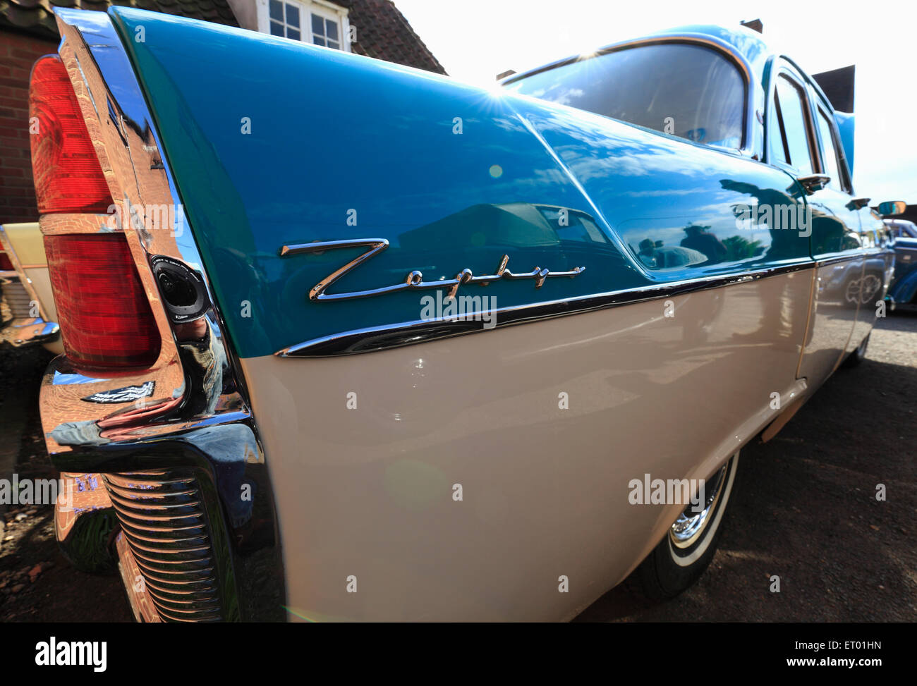 Ford Zephyr classic car. Stock Photo