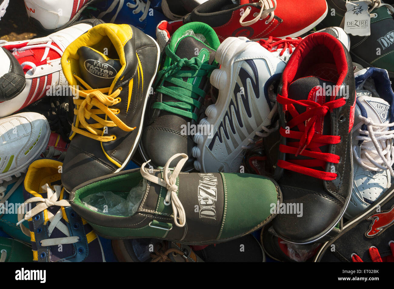 PVC foot wears India Asia Stock Photo Alamy