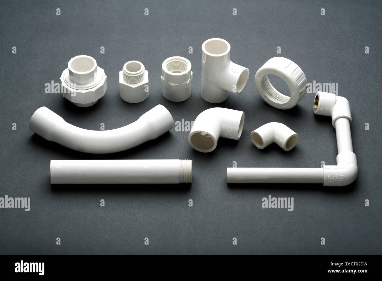 Plastic pipe fittings hi-res stock photography and images - Alamy
