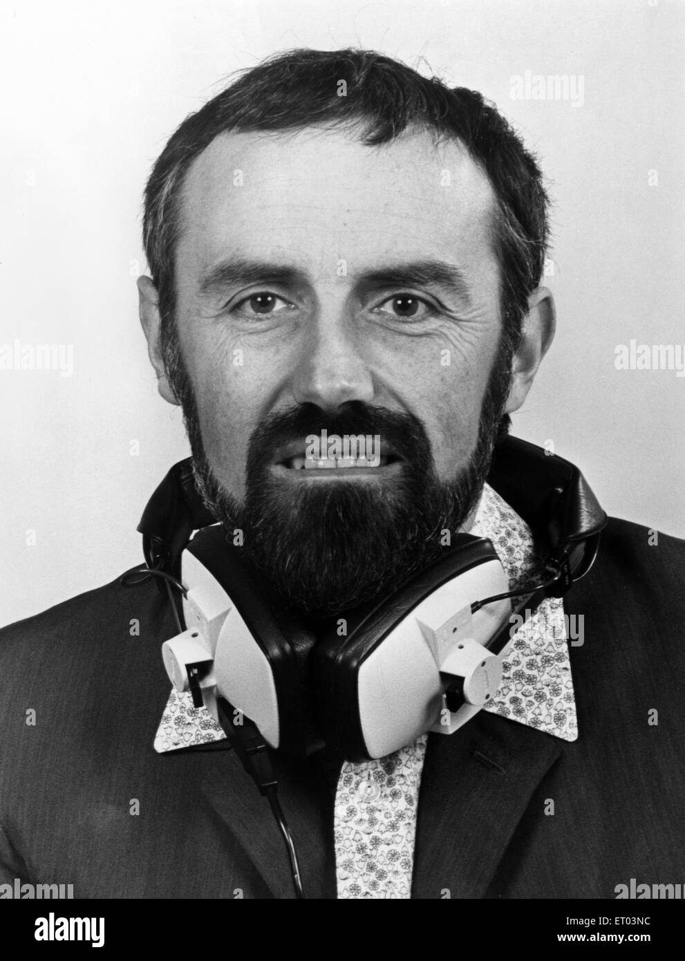 John Russell, BRMB Radio, Programme Director, 11th February 1979. Stock Photo