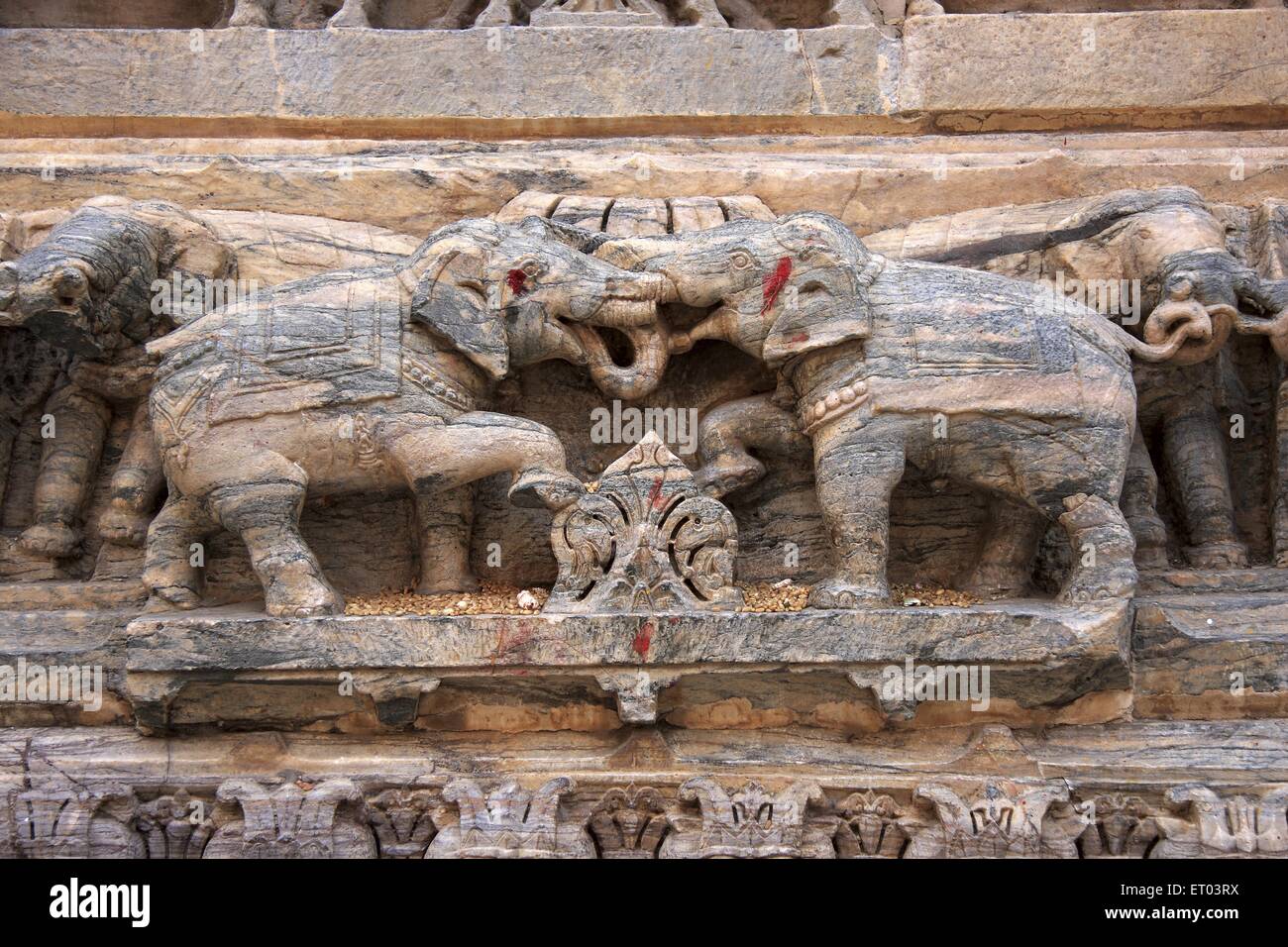 Jagdish Temple, Vishnu temples, Udaipur, Rajasthan, India, Asia Stock Photo