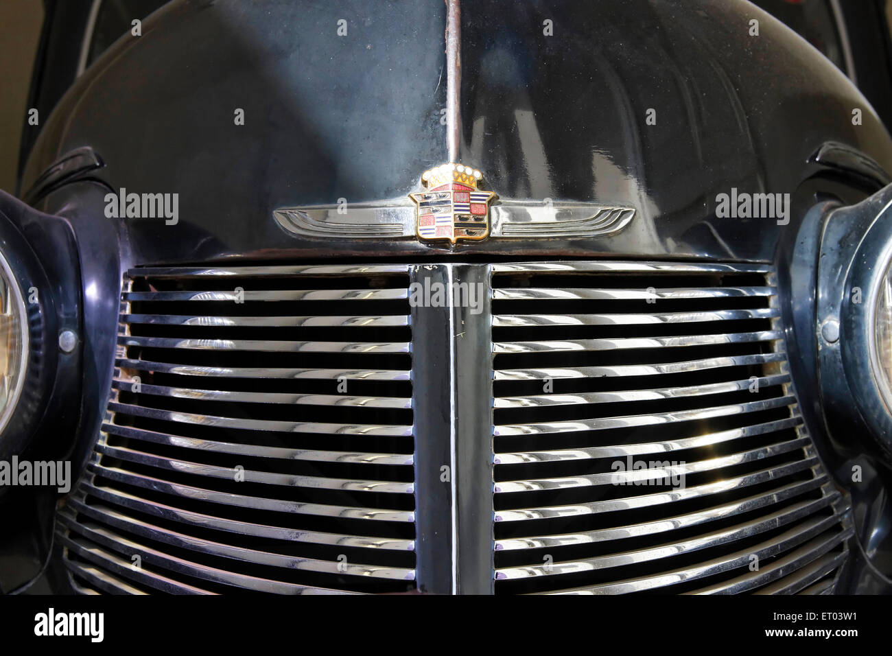 old vintage antique classic car Cadillac 1938 Stock Photo