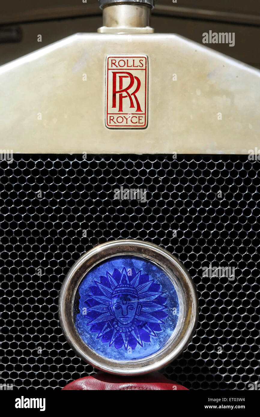 old vintage antique classic car Rolls Royce 1924 Stock Photo