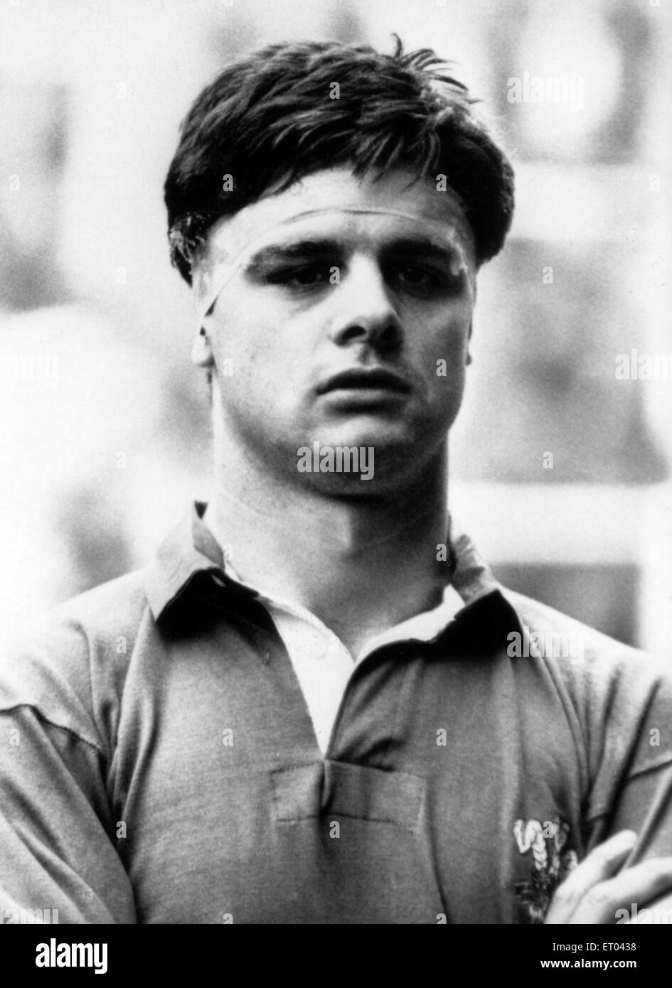 Stuart Russell, London Welsh Rugby Player, 27th August 1988. Stock Photo