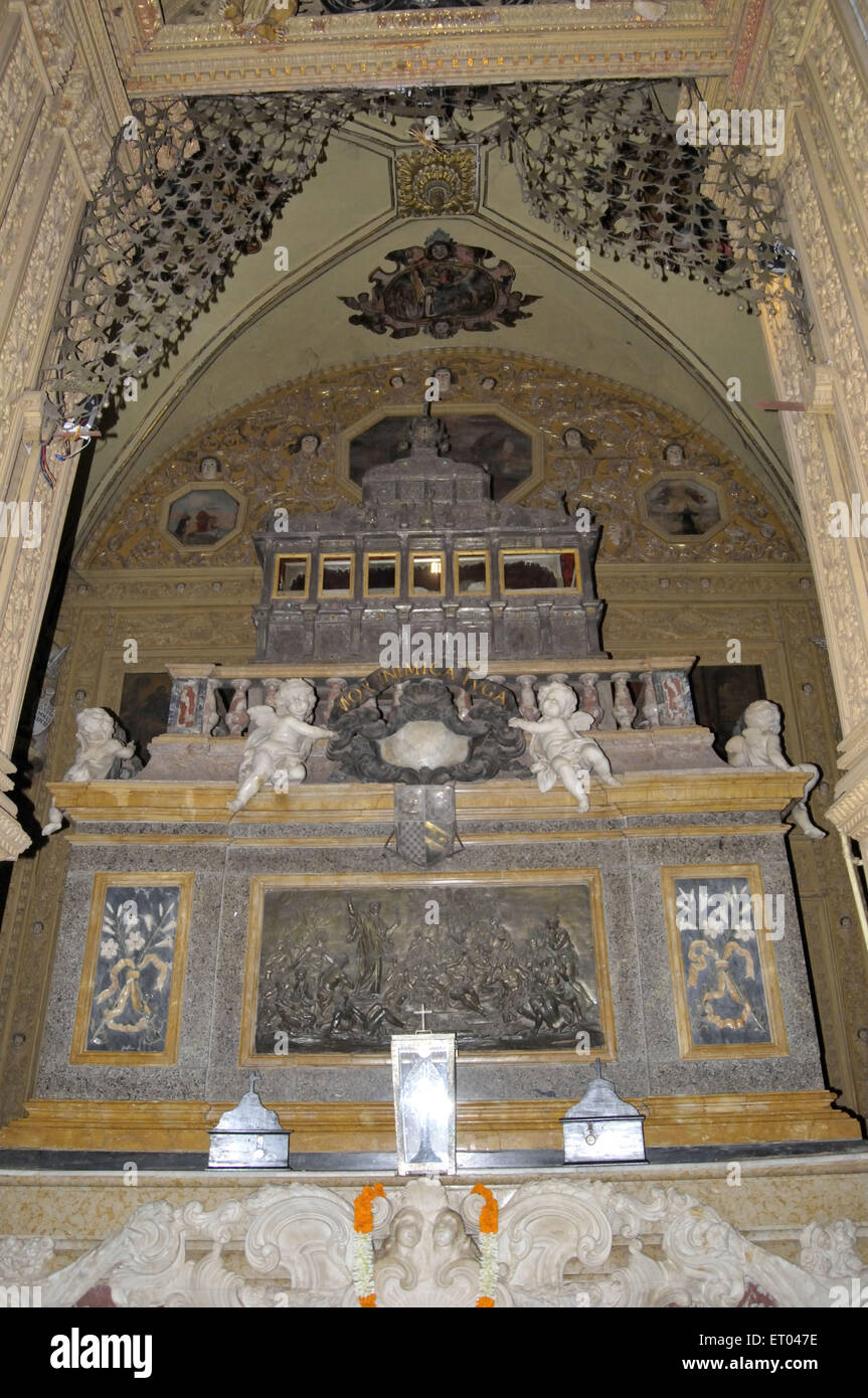 St Francis Xaviers goa India Stock Photo Alamy