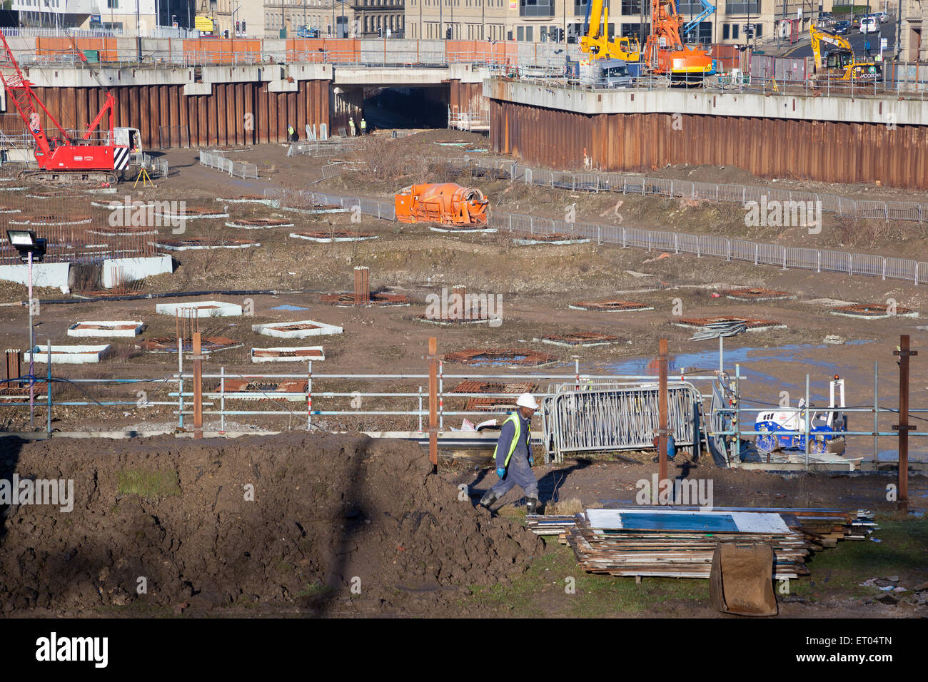 Bradford's famous 'hole in the ground', which existed for over 5 years
