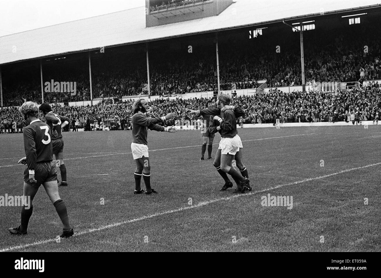 Charity Shield football match at Wembley Stadium. Leicester City 1 v