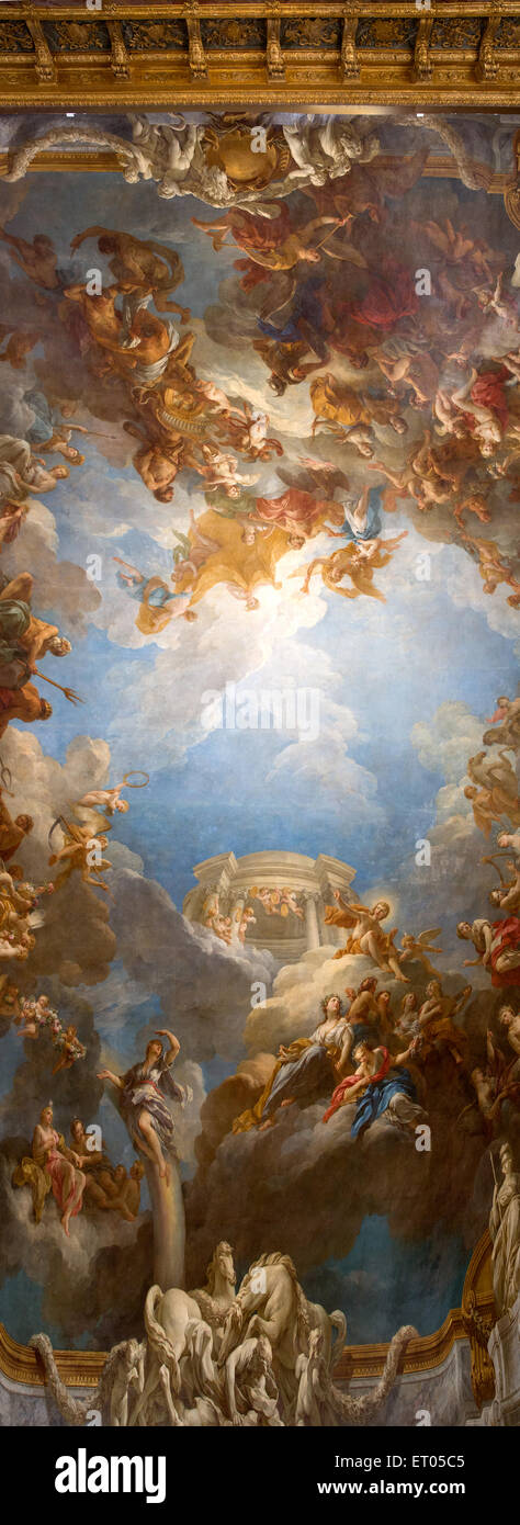 Chateau De Versailles In Ceiling Stock Photos Chateau De
