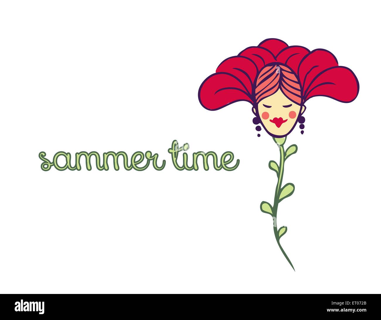 spring or summer background Stock Vector Image & Art - Alamy