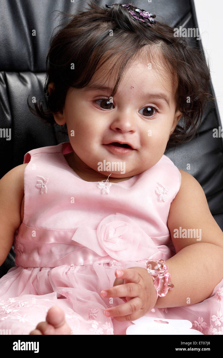 Indian baby girl portrait hi-res stock photography and images - Alamy