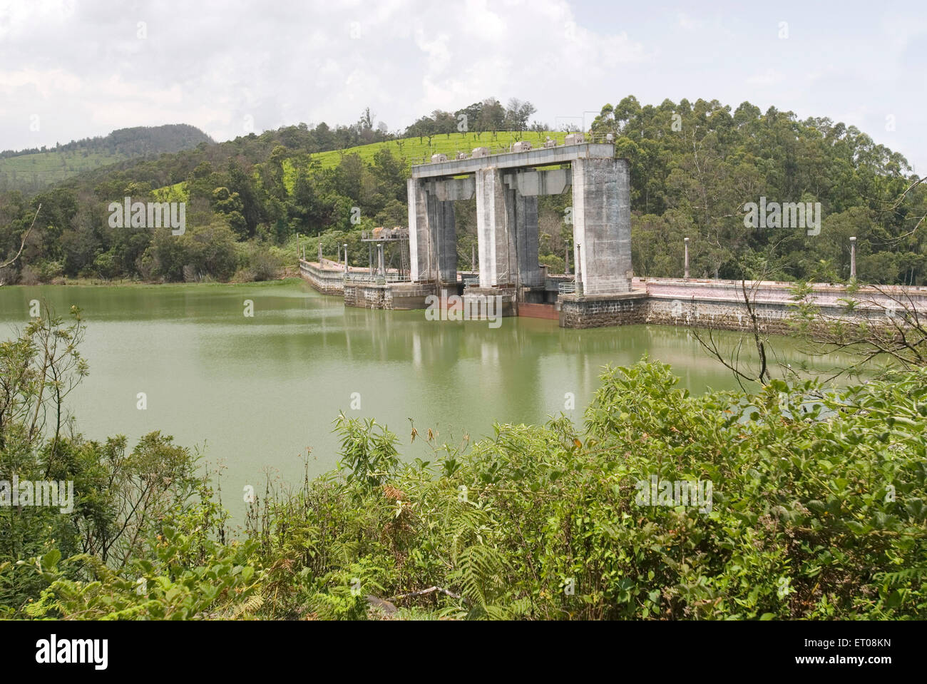 Pykara power house on Pykara lake ; Udhagamandalam Ooty ; Tamil Nadu ; India Stock Photo