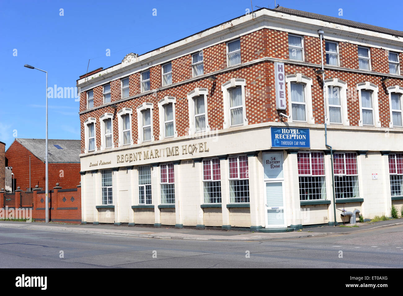 Regent Maritime Hotel on, Regent Road ( otherwise known asThe Dock Road