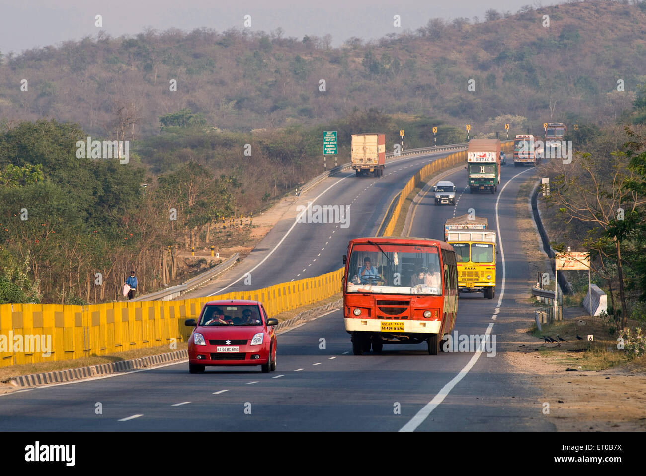 National Highway NH7 near Hosur ; Tamil Nadu ; India Stock Photo Alamy