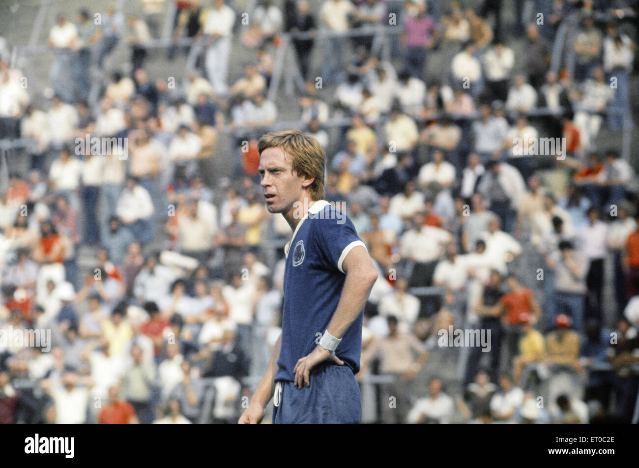 Charlton Athletic v Leicester City.  Steve Whitworth of Leicester. 14th August 1976. Stock Photo