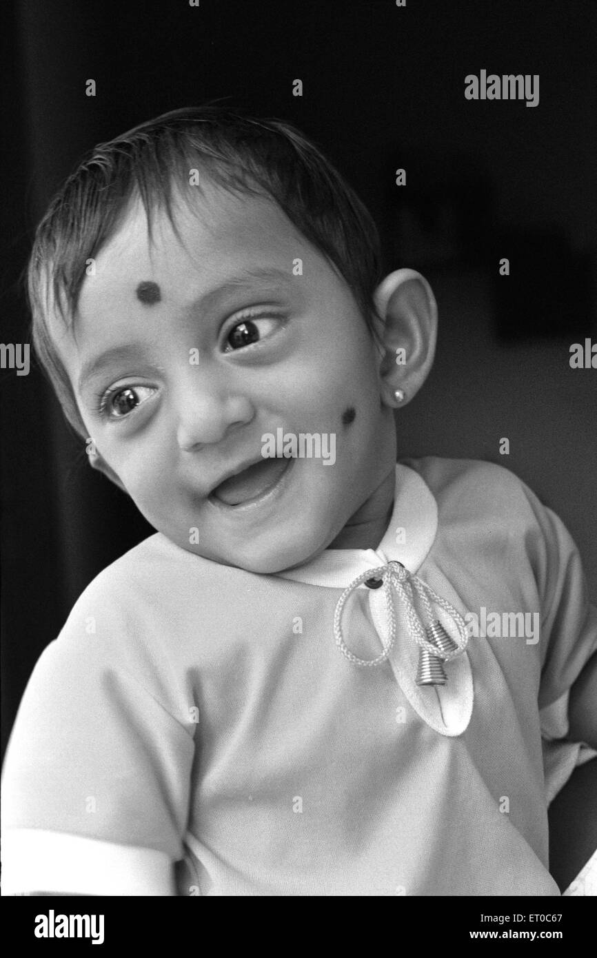Two years old boy ; Tamil Nadu ; India MR#777A Stock Photo