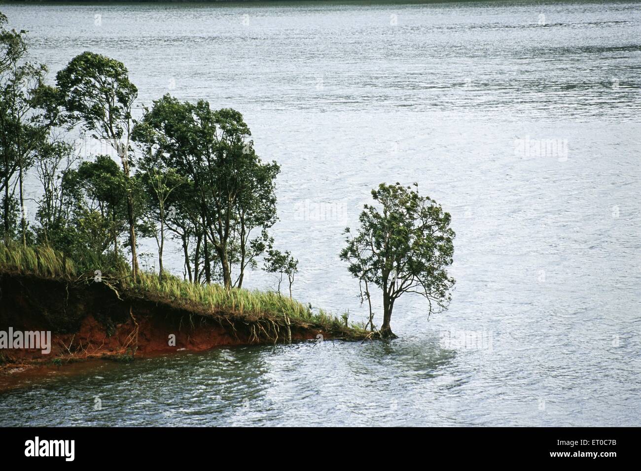 Siruvani reservoir , Siruvani Hills ; Coimbatore , Western Ghats ; Tamil Nadu , India , Asia Stock Photo