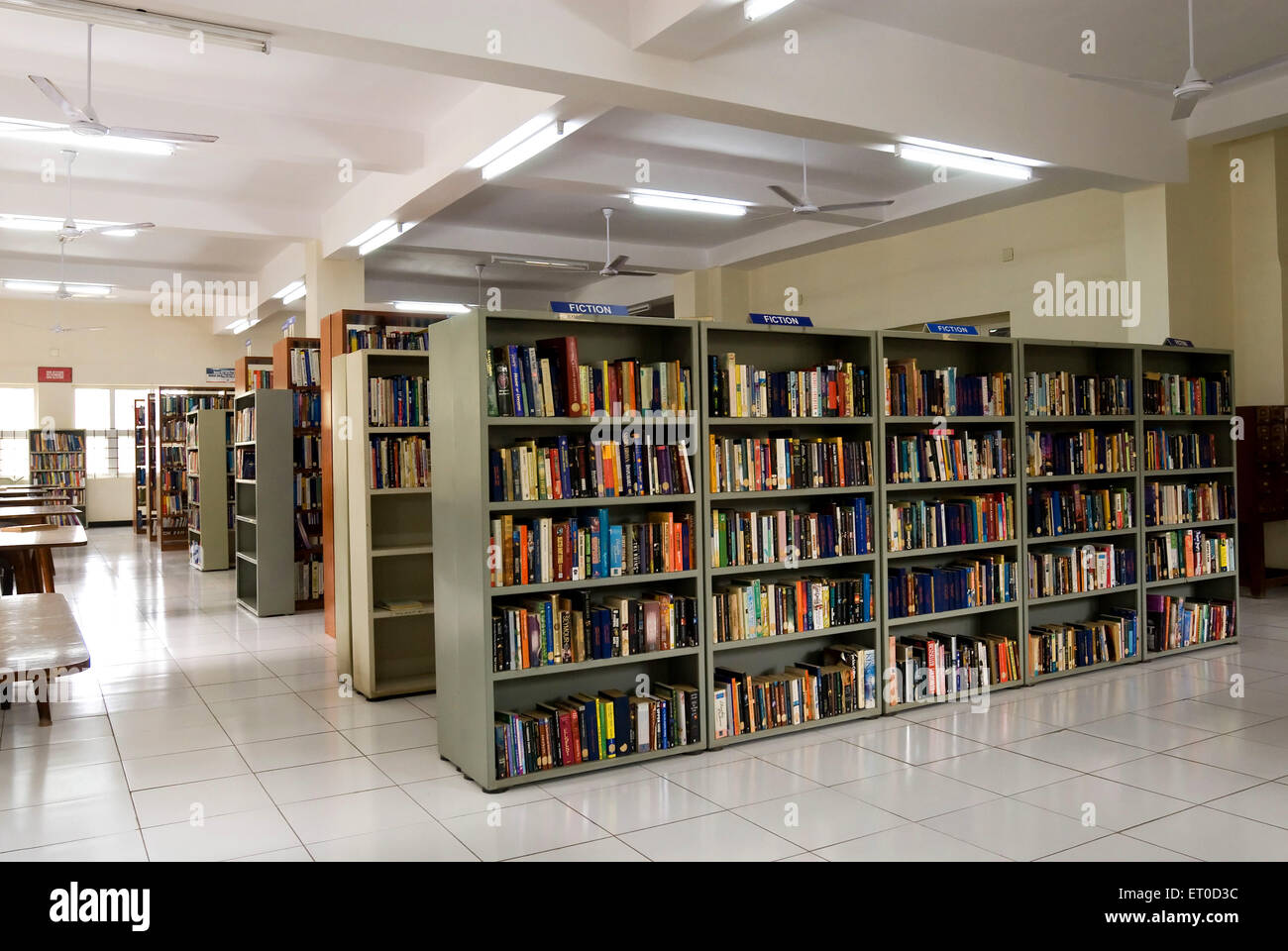 PSG Institute of Management library, Coimbatore, Tamil Nadu, India, Asia Stock Photo
