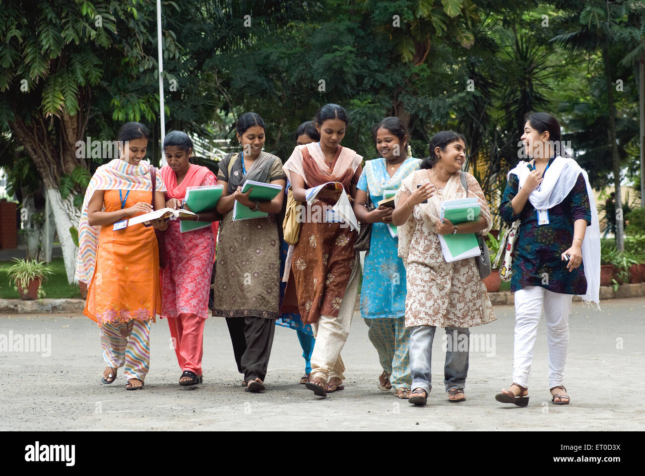 PSG Institute of Management students, Coimbatore, Tamil Nadu, India, Asia Stock Photo