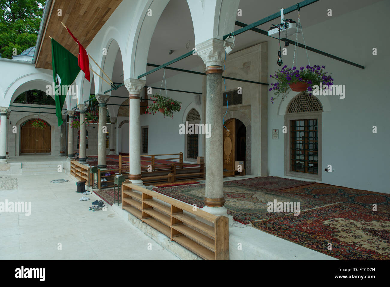 Careva Mosque in Sarajevo Stock Photo